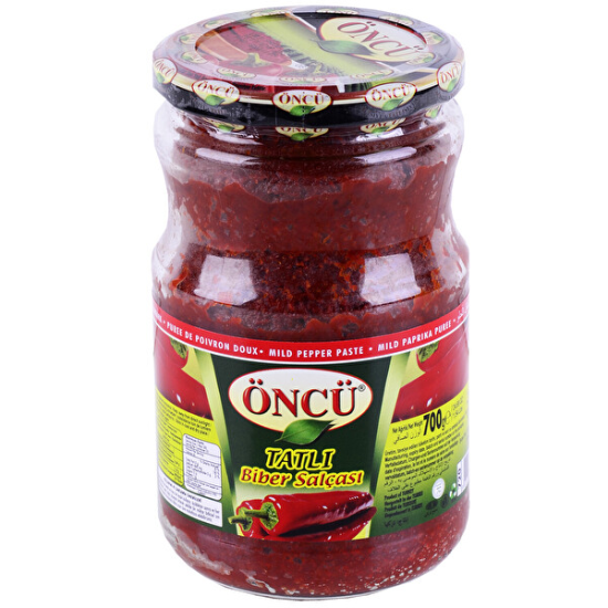 ÖNCÜ TATLI BİBER SALÇASI 700 GR CAM